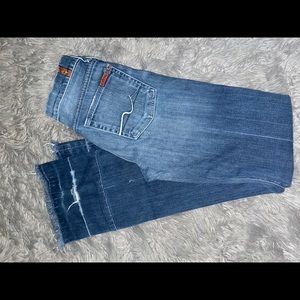7FAMK bootcut jeans!